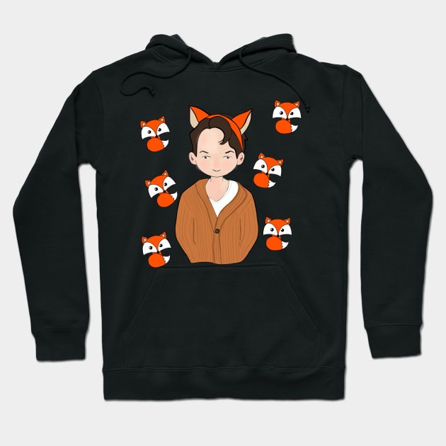 Nine tailed fox hoodie new arrivals